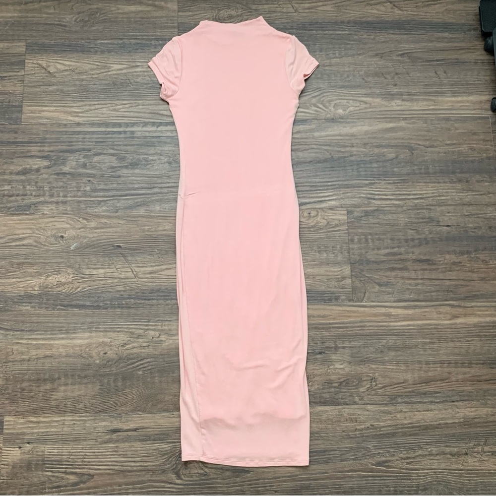 Pink Midi Dress / Fashion Q